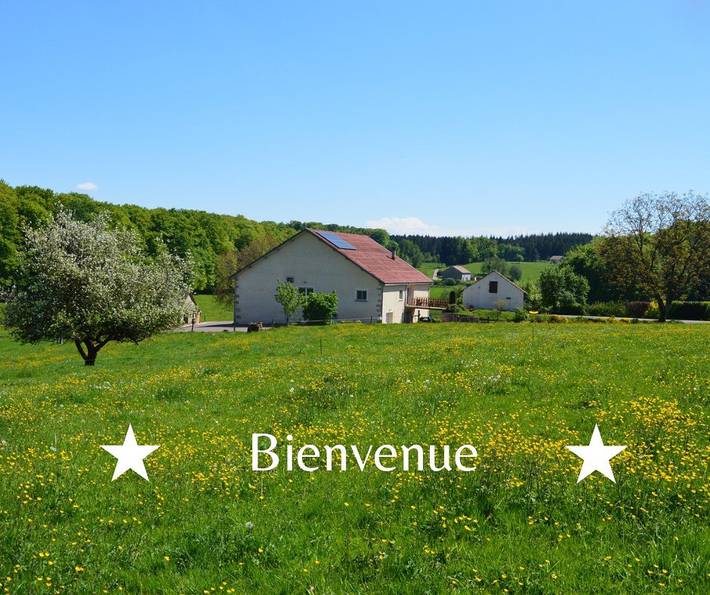 Chambre d’hôte pour 2 personnes, avec jardin dans les Vosges
