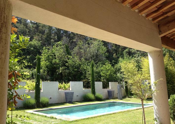 Chambre d’hôte pour 2 personnes, avec piscine et jardin dans le Vaucluse