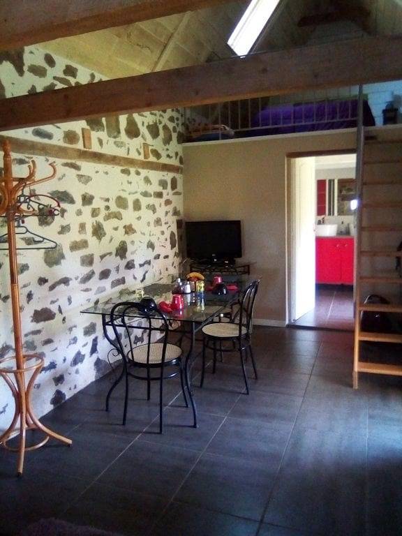 Chambre d’hôte pour 4 personnes, avec jardin, animaux acceptés dans le Cantal - 3