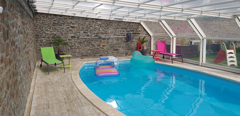 Chambre d’hôte pour 2 personnes, avec jardin et piscine en Normandie