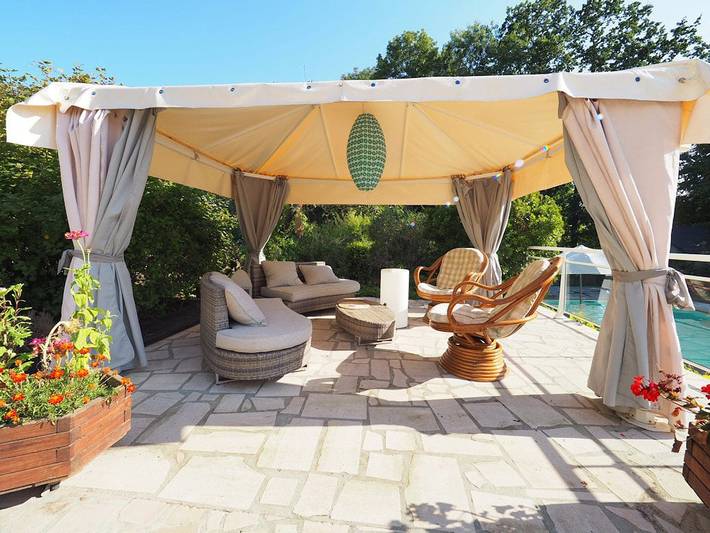 Chambre d’hôte pour 2 personnes, avec jacuzzi et jardin ainsi que sauna et piscine dans le Calvados - 3