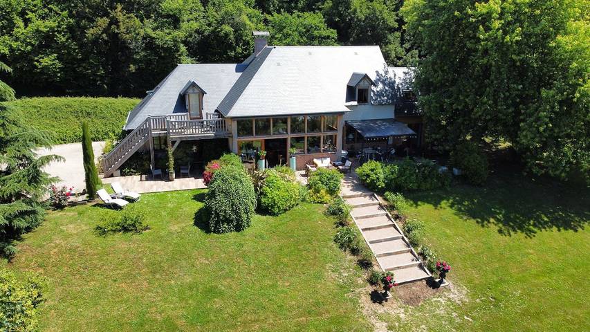 Chambre d’hôte pour 2 personnes, avec piscine ainsi que jardin et sauna dans le Calvados - 4