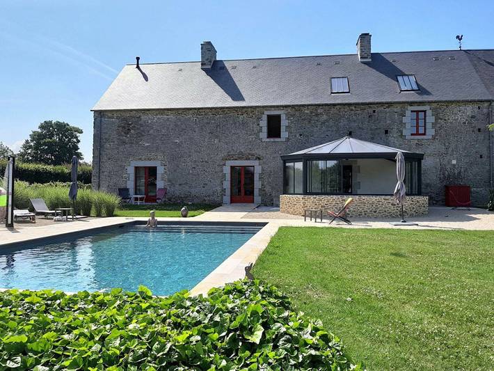 Chambre d’hôte pour 2 personnes, avec piscine et jardin en Normandie - 2