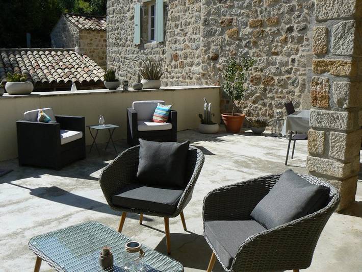 Chambre d’hôte pour 4 personnes, avec jardin et piscine en Ardèche - 3