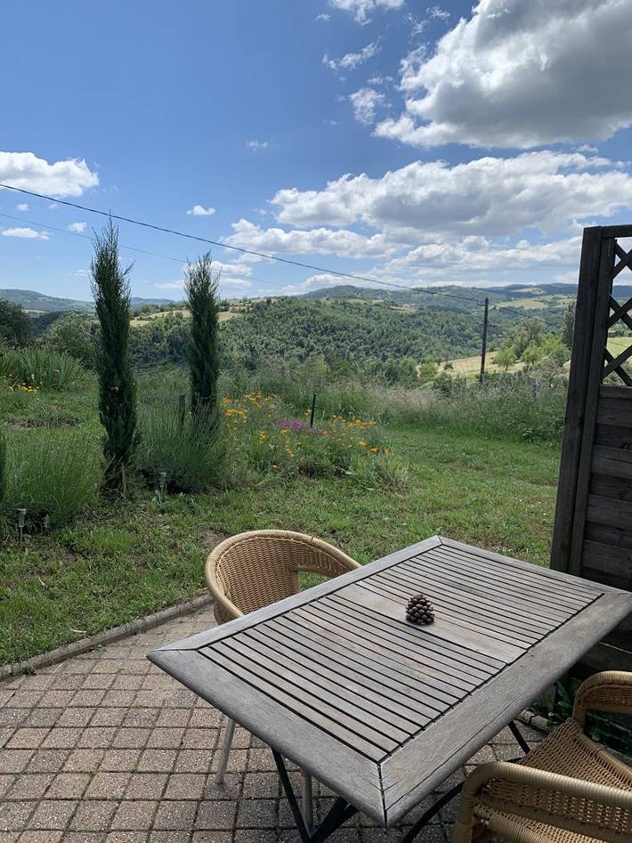 Chambre d’hôte pour 2 personnes, avec piscine et terrasse en Ardèche