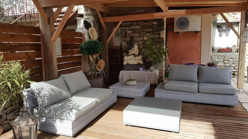 Chambre d’hôte pour 2 personnes, avec jardin en Ardèche - 4