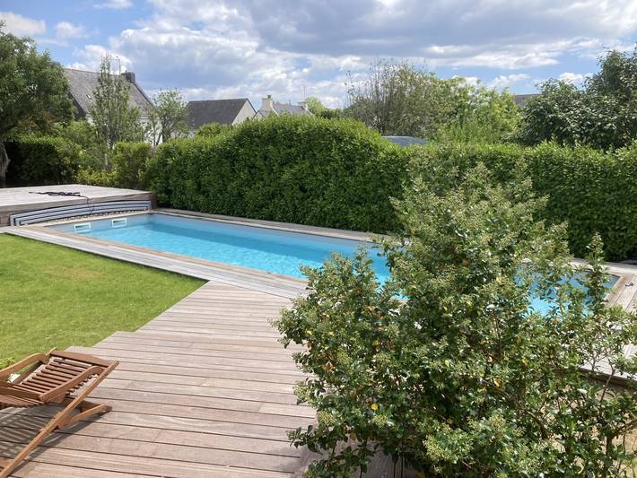 Chambre d’hôte pour 2 personnes, avec piscine et jardin dans le Morbihan