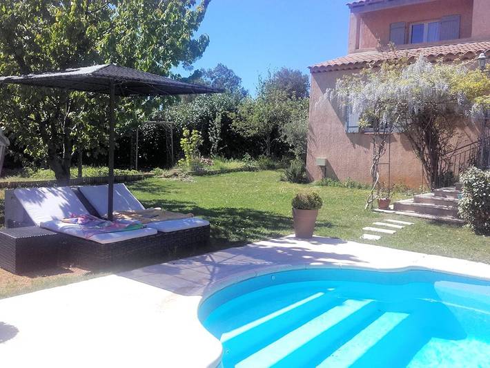 Chambre d’hôte pour 2 personnes, avec jardin et piscine dans le Var