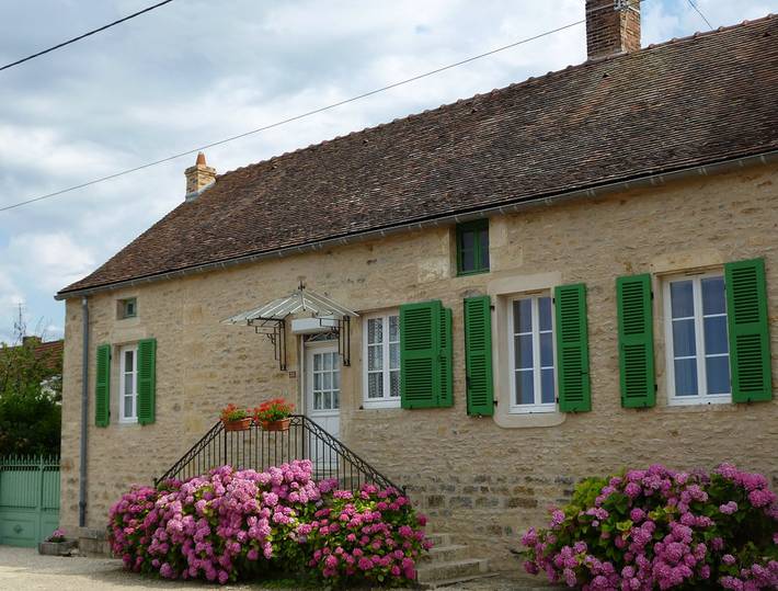 Gîte pour 6 personnes, avec jardin et balcon dans