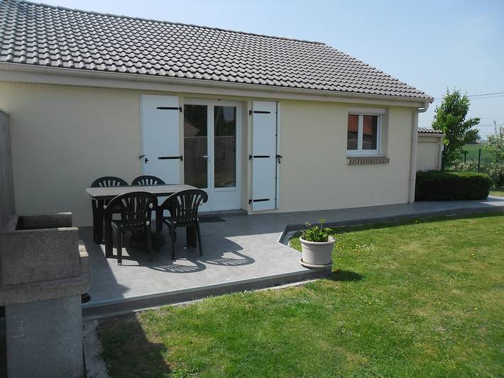 Gîte pour 4 personnes, avec jardin et terrasse dans
