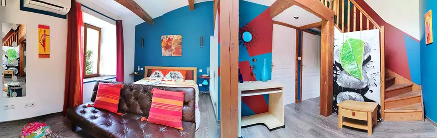 Chambre d’hôte pour 4 personnes, avec jardin, adapté aux familles dans l' Aveyron - 4