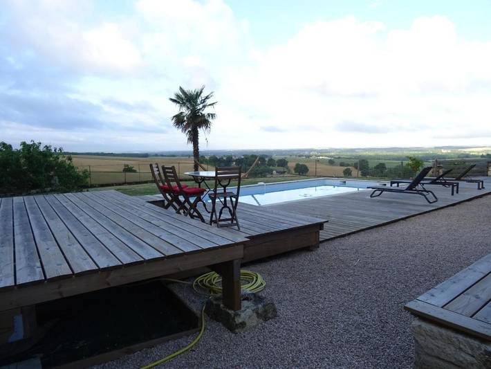 Chambre d’hôte pour 2 personnes, avec piscine ainsi que vue et jardin dans le Gers - 4