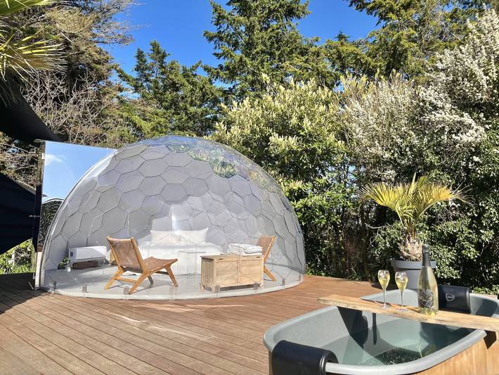 Chambre d’hôte pour 2 personnes, avec jardin et jacuzzi dans