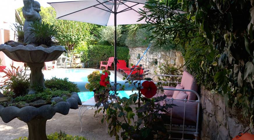 Chambre d’hôte pour 2 personnes, avec jardin et piscine dans le Vaucluse