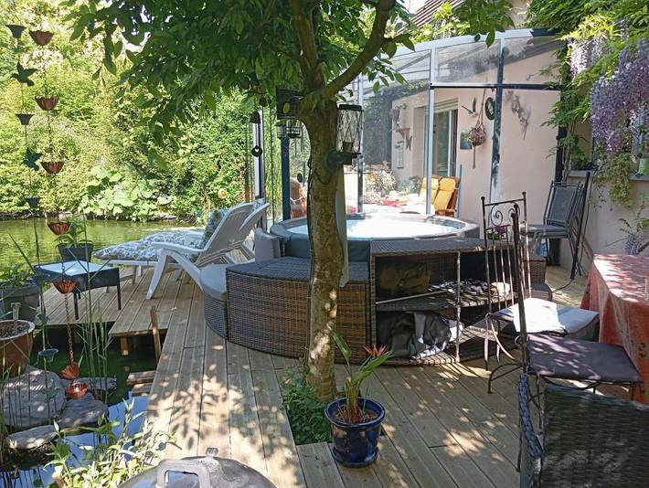 Chambre d’hôte pour 2 personnes, avec piscine et jardin ainsi que vue et vue sur le lac, animaux acceptés dans le Calvados - 4