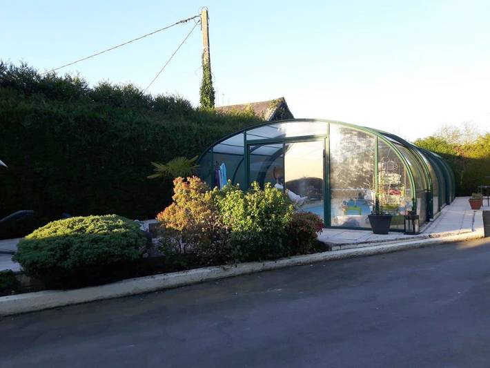 Chambre d’hôte pour 4 personnes, avec piscine ainsi que jardin et vue dans le Calvados - 4