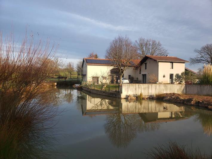 Chambre d’hôte pour 2 personnes, avec piscine et jardin dans la Loire
