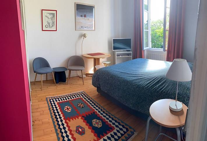 Chambre d’hôte pour 4 personnes, avec jardin à La Rochelle