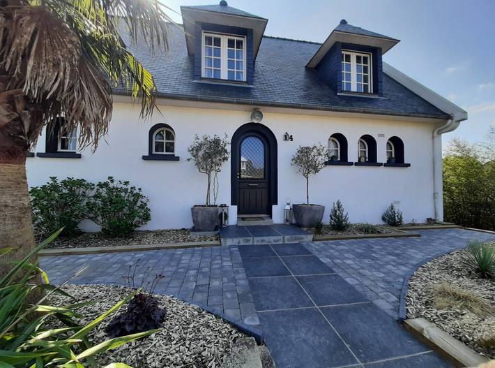 Chambre d’hôte pour 2 personnes, avec jardin et jacuzzi à Saint-Malo