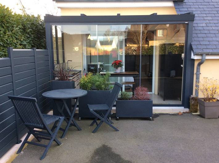 Chambre d’hôte pour 2 personnes, avec terrasse dans 