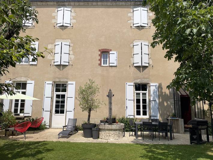 Chambre d’hôte pour 6 personnes, avec jardin dans