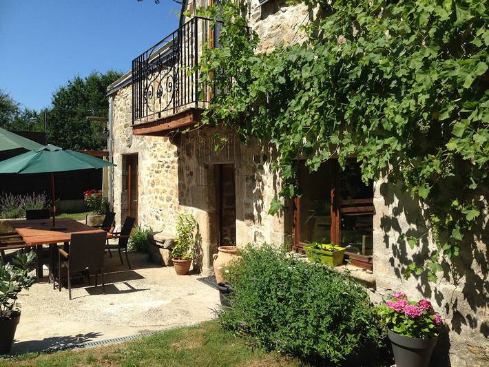 Chambre d’hôte pour 3 personnes, avec jardin dans