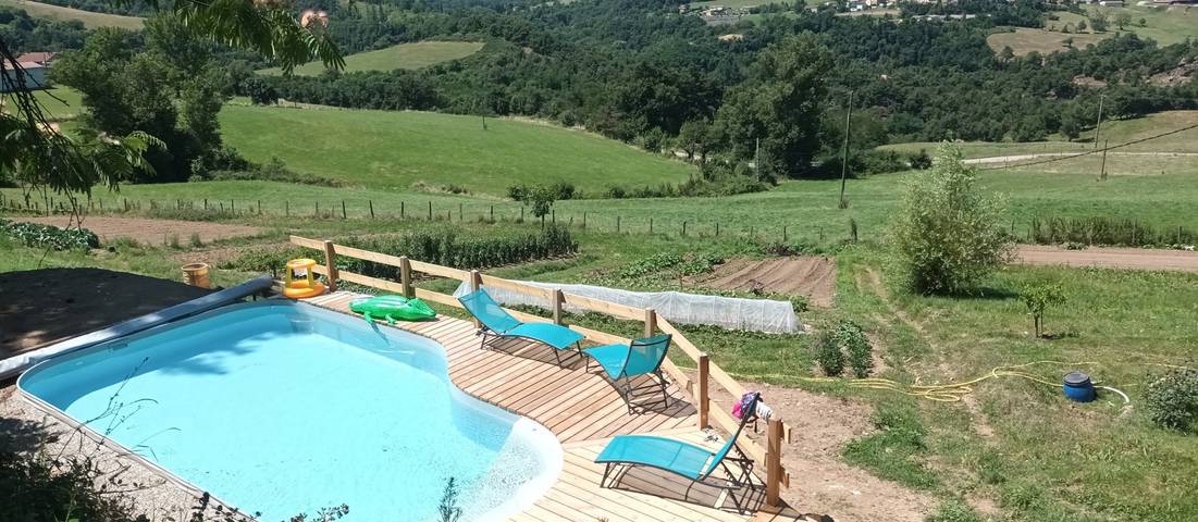 Chambre d’hôte pour 2 personnes, avec piscine et jardin en Ardèche - 2