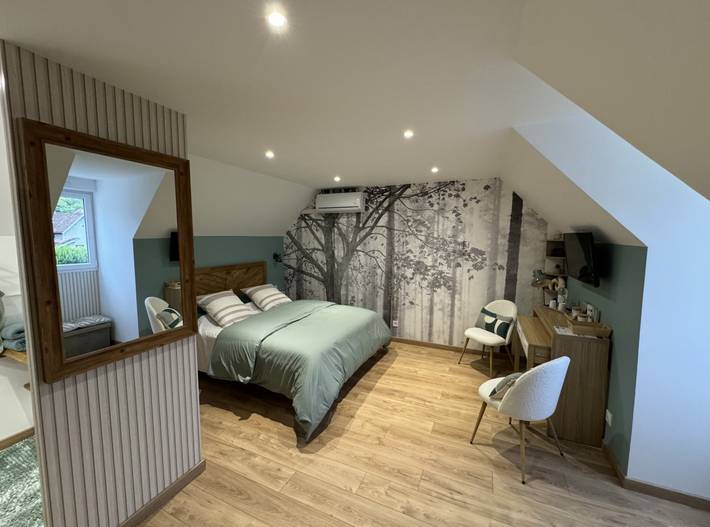 Chambre d’hôte pour 2 personnes, avec piscine et jardin dans le Jura - 3