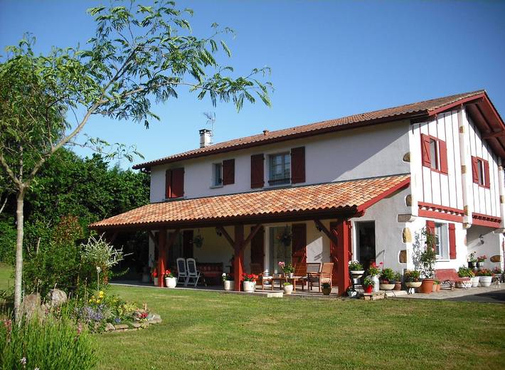 Chambre d’hôte pour 2 personnes, avec jardin au Pays basque