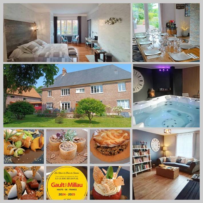 Chambre d’hôte pour 2 personnes, avec jardin et jacuzzi dans