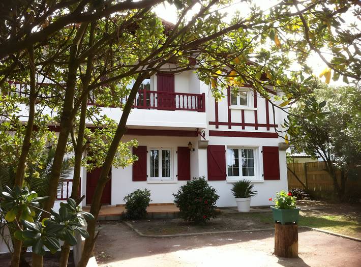 Chambre d’hôte pour 4 personnes, avec jardin au Pays basque