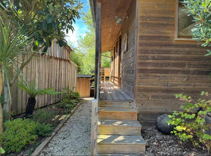 Chambre d’hôte pour 4 personnes, avec vue ainsi que jardin et terrasse au Cap Ferret