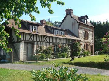 Chambre d’hôte pour 2 personnes, avec jardin, animaux acceptés dans le Calvados
