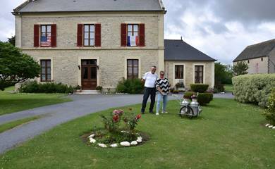 Chambre d’hôte pour 3 personnes, avec jardin, animaux acceptés dans le Calvados