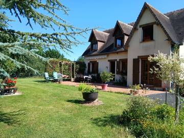Chambre d’hôte pour 3 personnes, avec jardin dans le Calvados