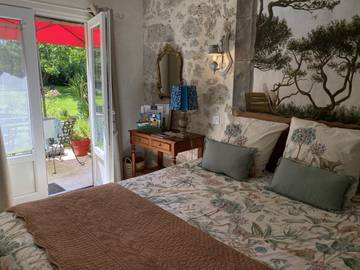 Chambre d’hôte pour 2 personnes, avec jardin dans le Gers