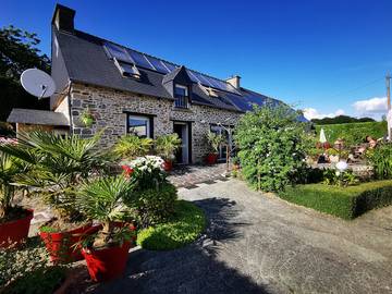 Chambre d’hôte pour 2 personnes, avec jardin en Bretagne