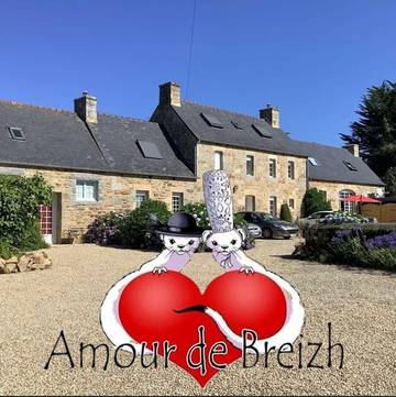 Chambre d’hôte pour 2 personnes, avec jardin et jacuzzi en Bretagne