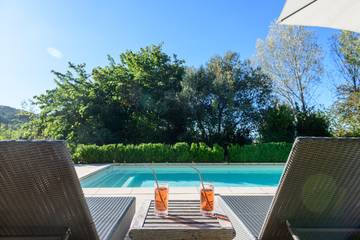 Chambre d’hôte pour 4 personnes, avec jardin et piscine dans la Drôme