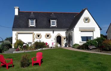 Chambre d’hôte pour 2 personnes, avec jardin en Bretagne