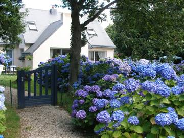 Chambre d’hôte pour 4 personnes, avec jardin en Bretagne